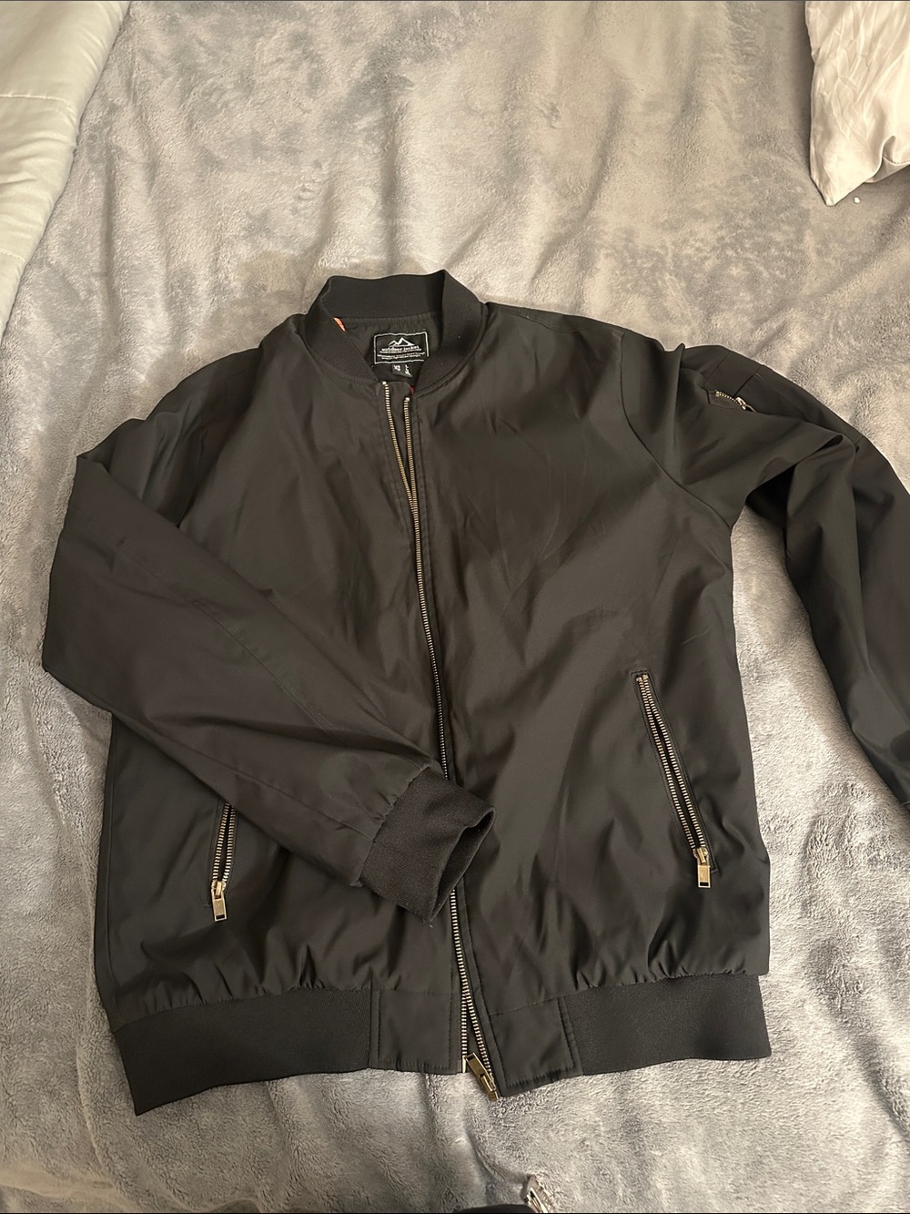Men’s Black Winter Coat -